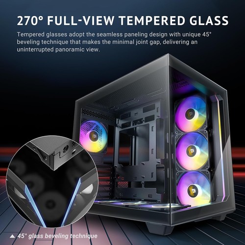 Antec argb tempered glass - antec,