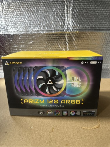Antec prizm 120 argb kit - antec, 5+c
