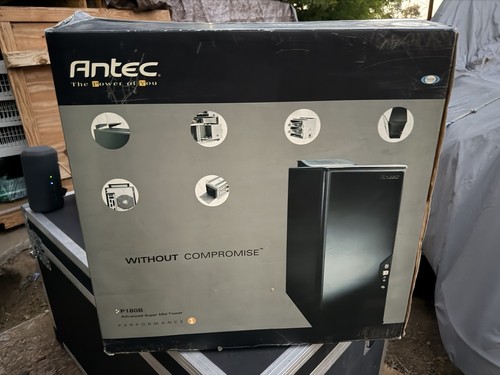 New antec p180b - antec, (black)