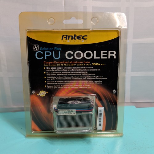 Antec solution plus cpu cooler - solution,