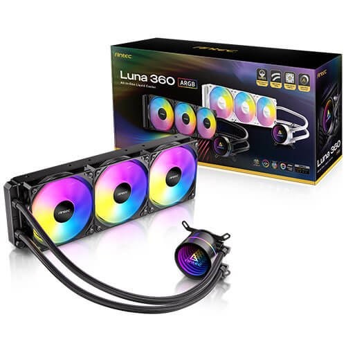 Antec luna 360 argb aio - argb,