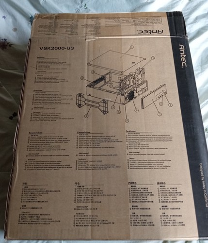 Antec vsk2000 micro atx - ‎vsk2000-u3,